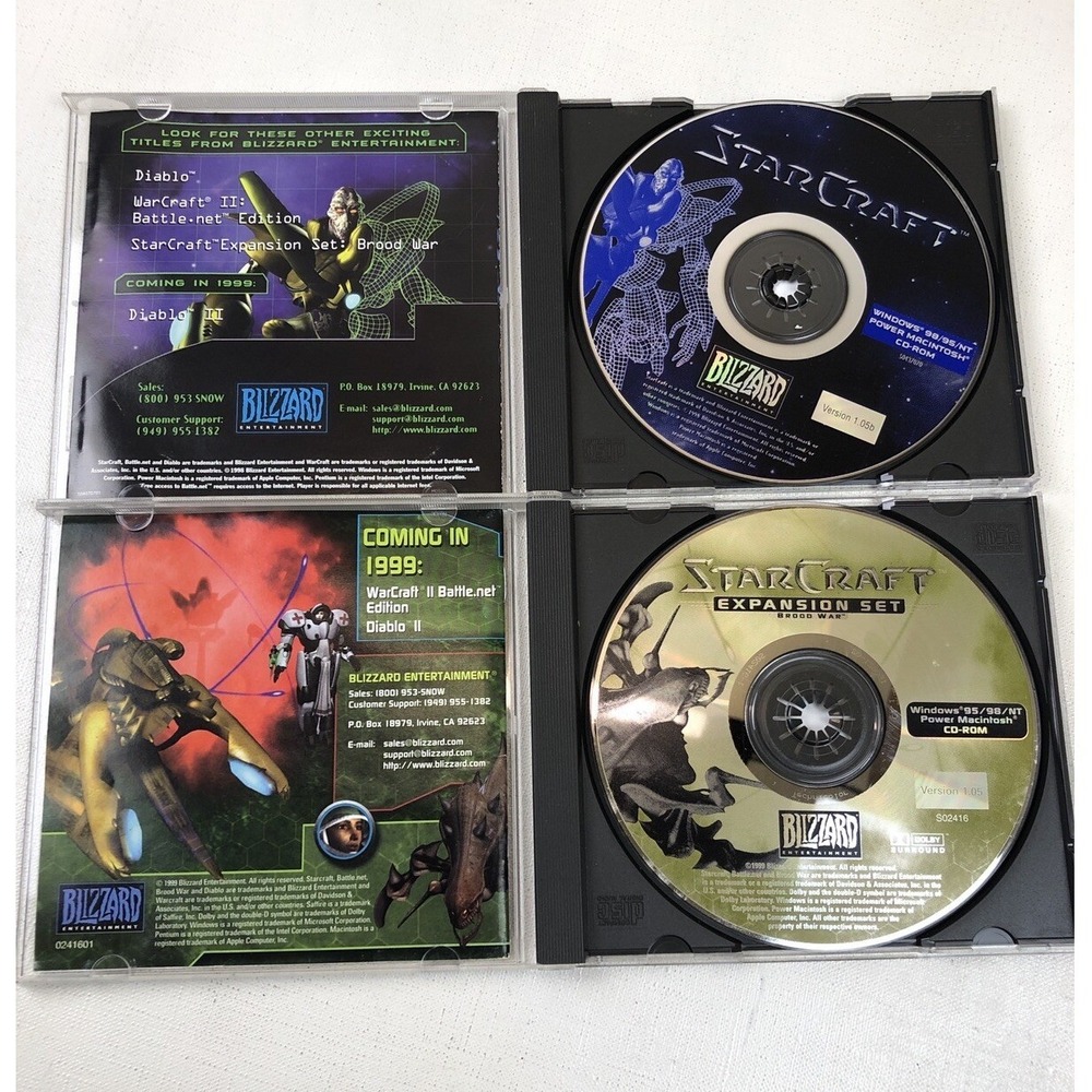 StarCraft PC Game Lot Blizzard Strategy Guide Expansion‎ Set Detailed Maps - Picture 4 of 6